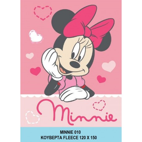 Κουβερτάκι Fleece Minnie 06-Disney, DIM Collection